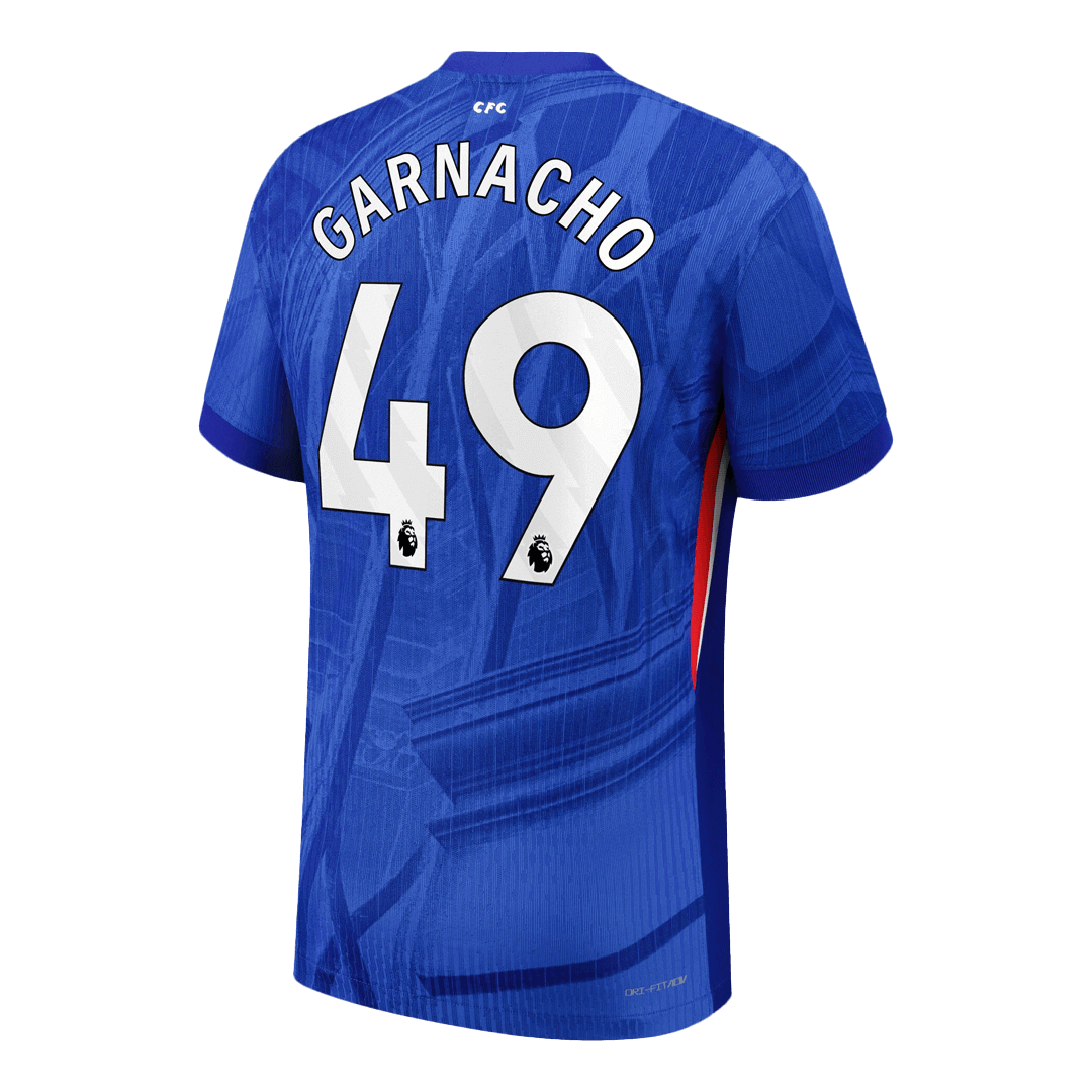 GARNACHO #49 Men's Chelsea 2025/26 Player Version Home Soccer Jersey - Slim Fit product view 11