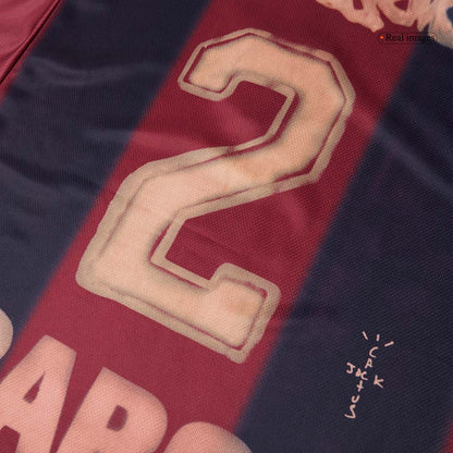 Retro Men's Barcelona 2000/01 Home Soccer Jersey product view 5
