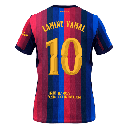 LAMINE YAMAL #10 Men's Barcelona 2026/27 Home Soccer Jersey product view 3