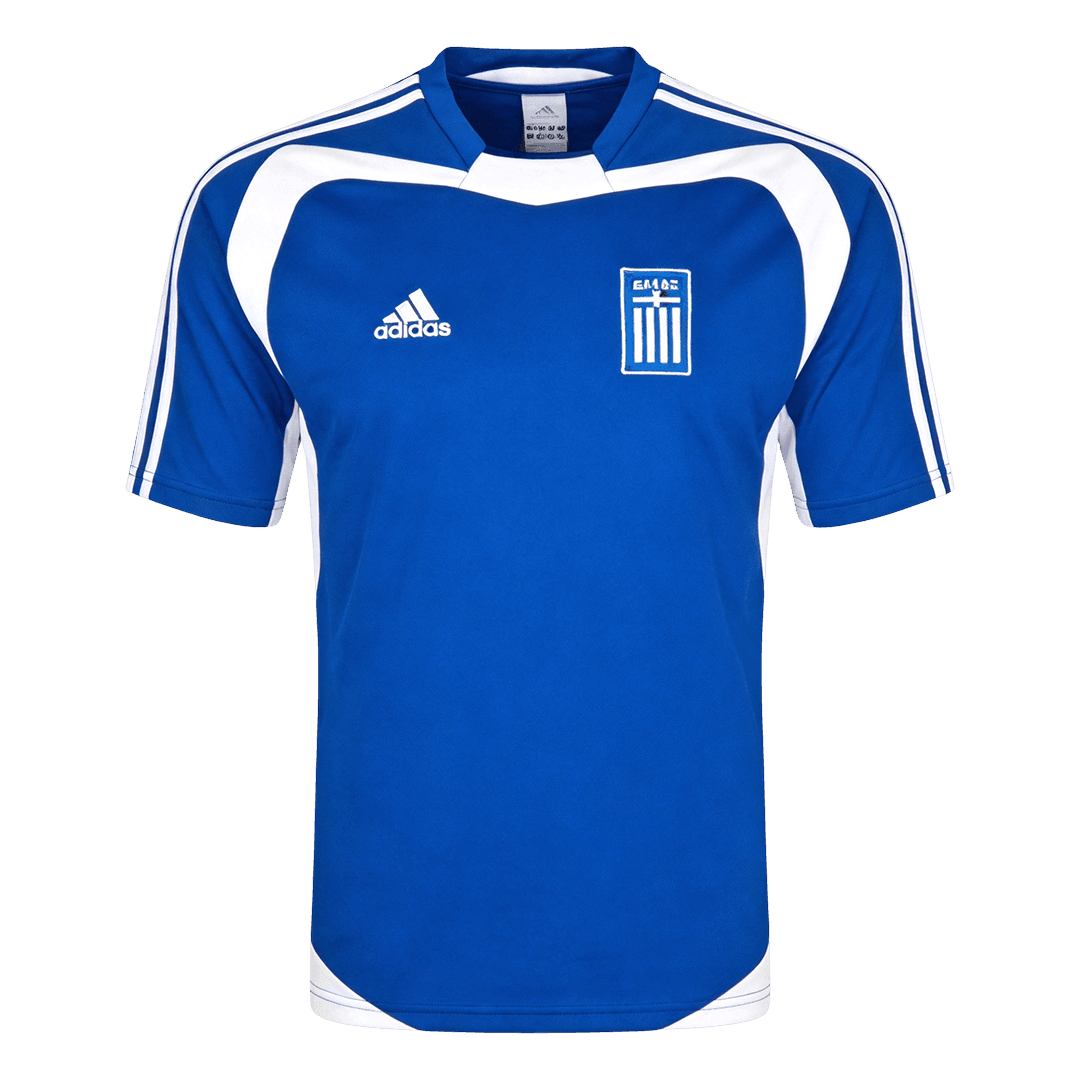 Retro Men's Greece 2004 Home Soccer Jersey product view 1
