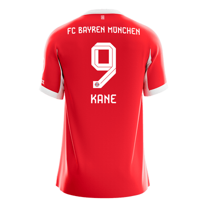 KANE #9 Men's Bayern Munich 2025/26 Home Soccer Jersey Premium product view 10