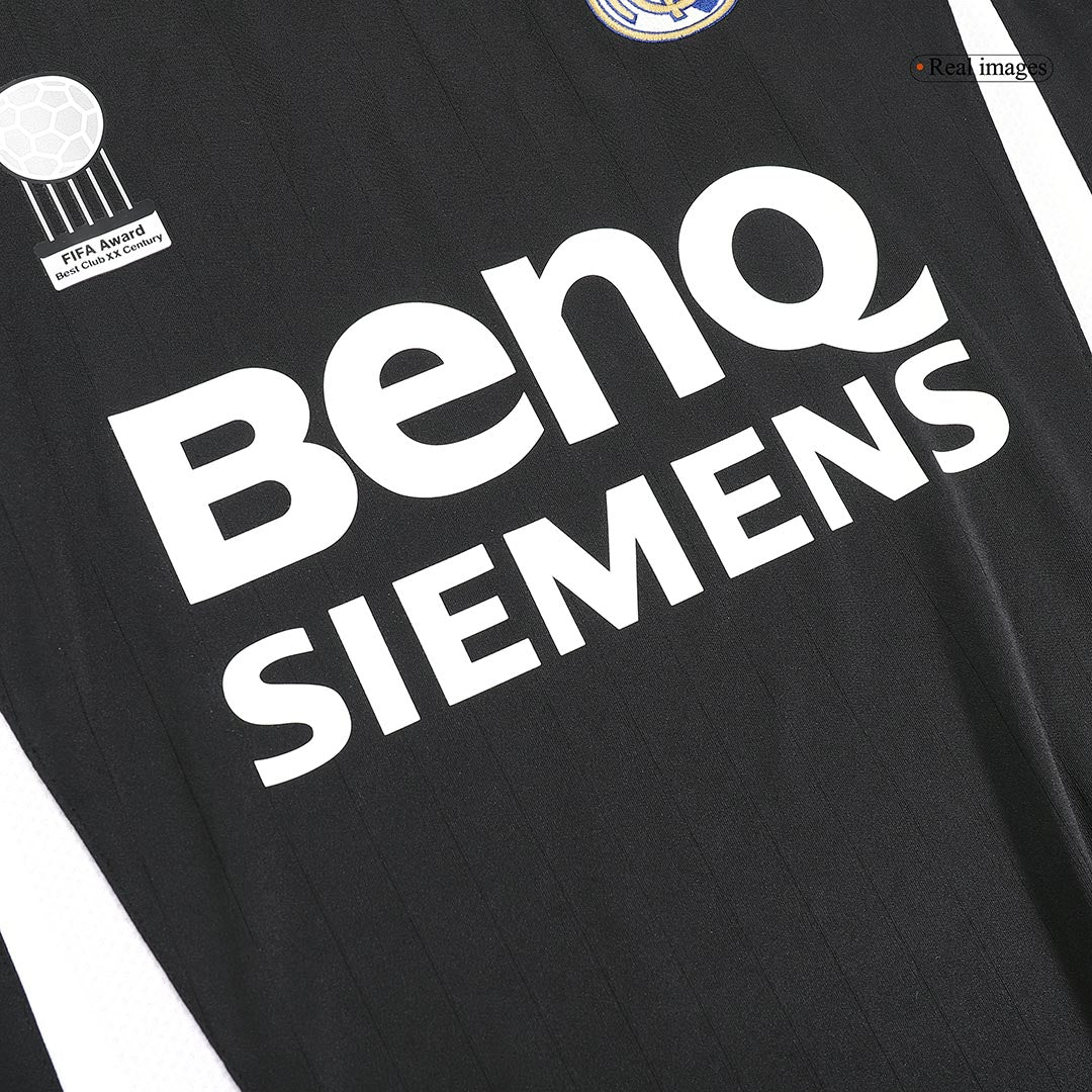 Retro SERGIO RAMOS #4 Men's Real Madrid 2006/07 Away Long Sleeve Soccer Jersey product view 3
