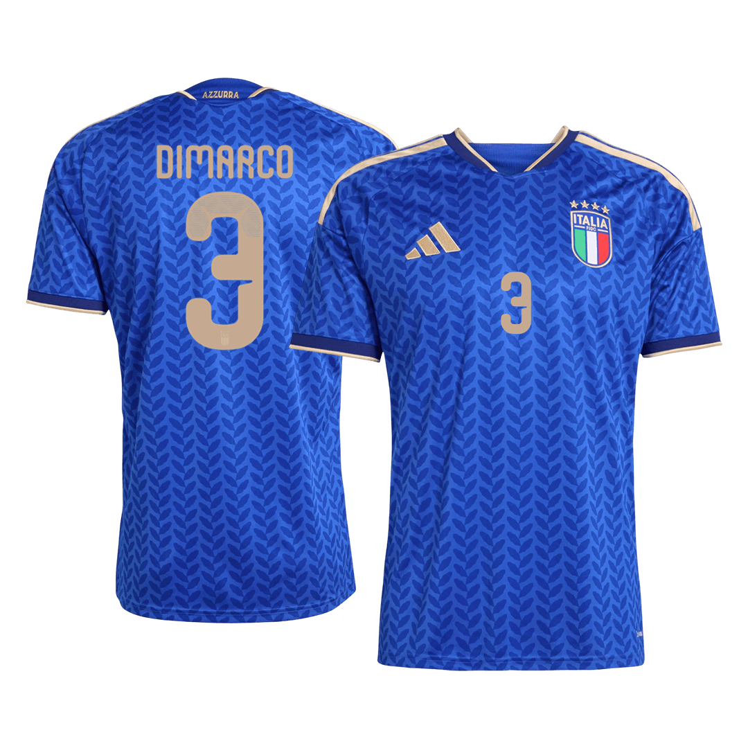 DIMARCO #3 Men's Italy World Cup 2026 Home Soccer Jersey Premium product view 1