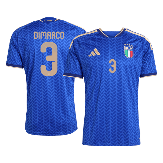 DIMARCO #3 Men's Italy World Cup 2026 Home Soccer Jersey Premium product view 1