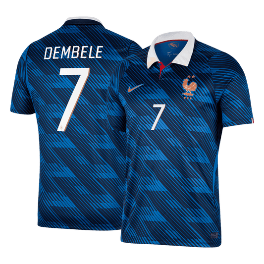 DEMBÉLÉ #7 Men's France World Cup 2026 Home Soccer Jersey product view 1