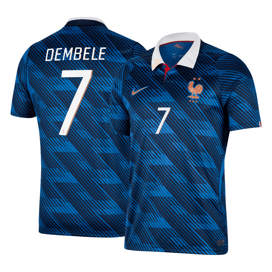 DEMBELE #7 Men's France World Cup 2026 Home Soccer Jersey product view 1