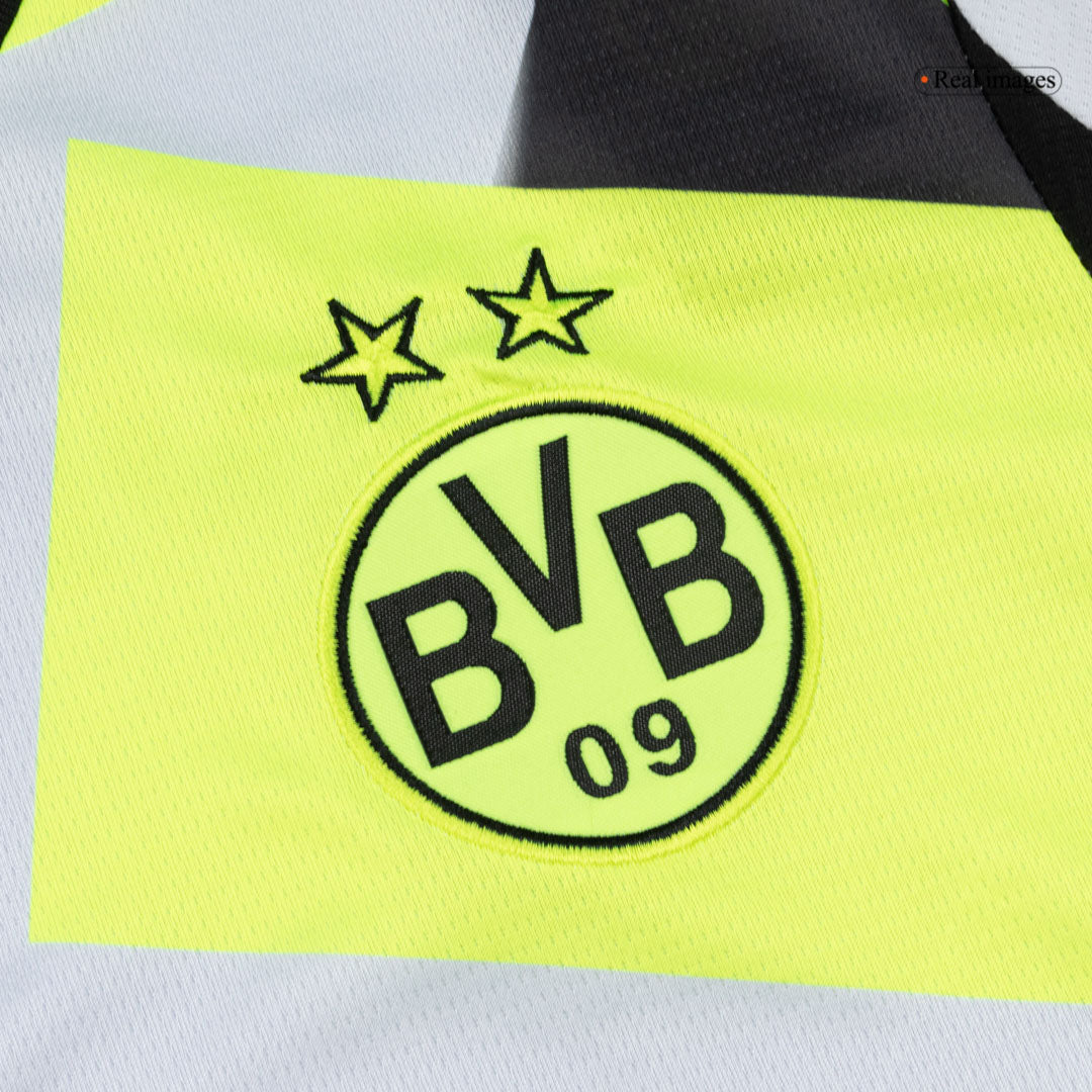 Men's Borussia Dortmund 2025/26 Away Soccer Jersey product view 8