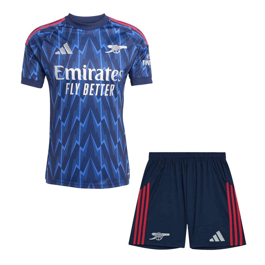 Men's Arsenal 2025/26 Away Soccer Jersey Kit
