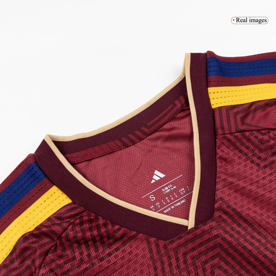 Men's Venezuela World Cup 2026 Player Version Home Soccer Jersey - Slim Fit product view 8