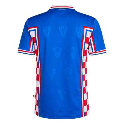 Retro Men's Croatia 1998 Away Soccer Jersey product view 3