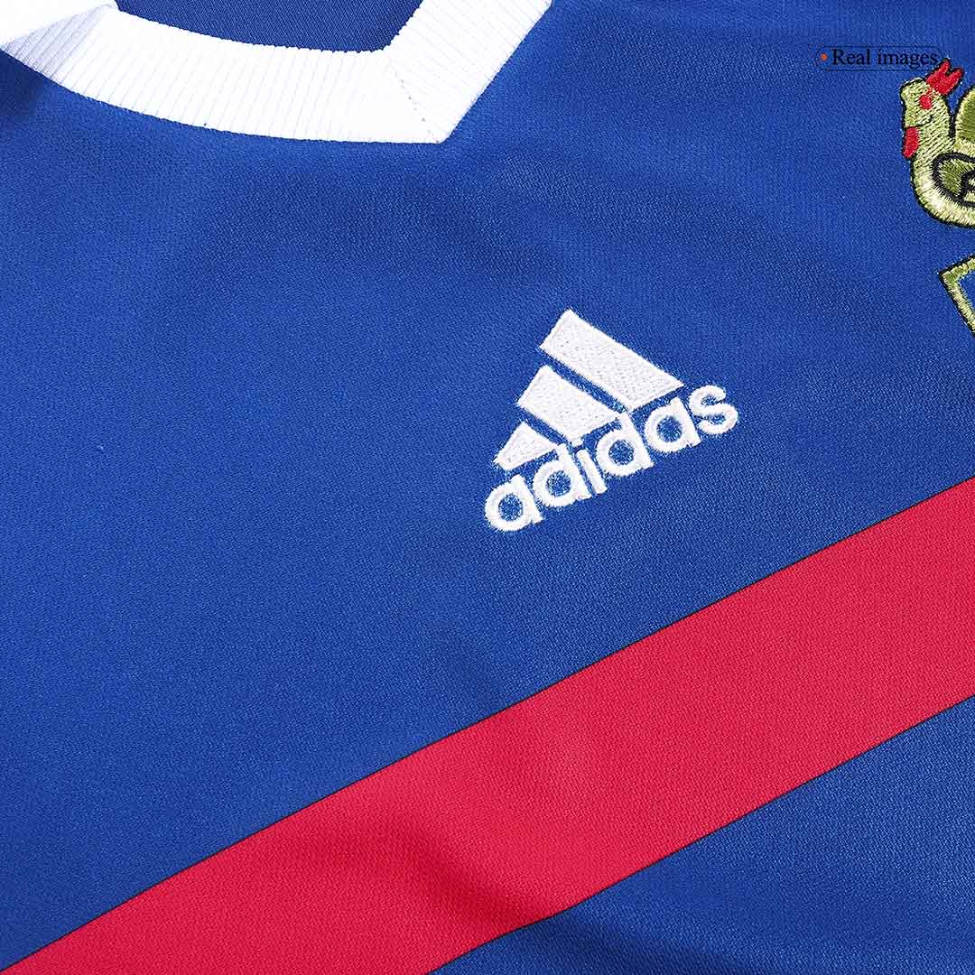 Retro Men's France 1998 Home Soccer Jersey product view 4