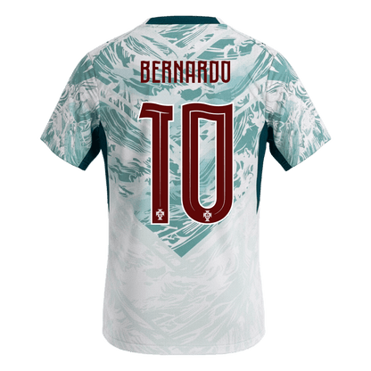 BERNARDO #10 Men's Portugal World Cup 2026 Away Soccer Jersey product view 3