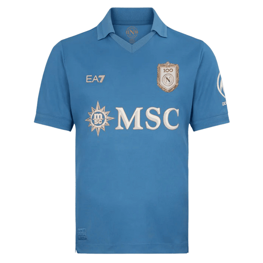 Men's Napoli 2026/27 Player Version Home Soccer Jersey - Centenary product view 1