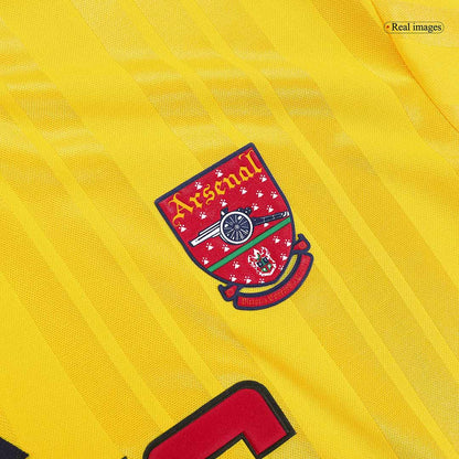 Retro Men's Arsenal 1993/94 Away Soccer Jersey product view 5