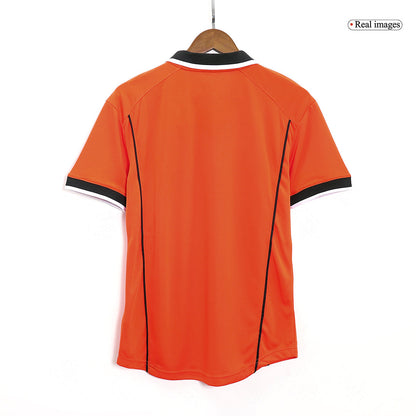 Retro Men's Netherlands World Cup 1998 Home Soccer Jersey product view 8