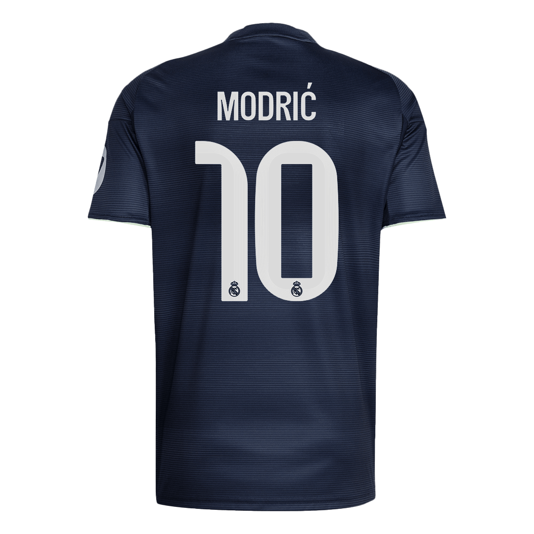 MODRIĆ #10 Men's Real Madrid 2025/26 Away Soccer Jersey Premium product view 11