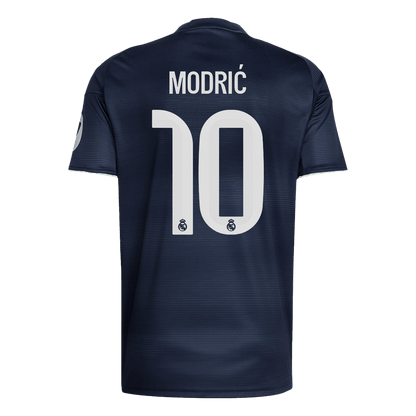 MODRIĆ #10 Men's Real Madrid 2025/26 Away Soccer Jersey Premium product view 11