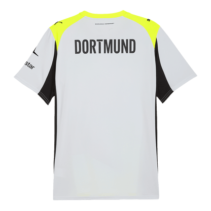 Men's Borussia Dortmund 2025/26 Away Soccer Jersey product view 11