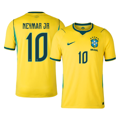 NEYMAR JR #10 Men's Brazil World Cup 2026 Home Soccer Jersey Premium product view 1