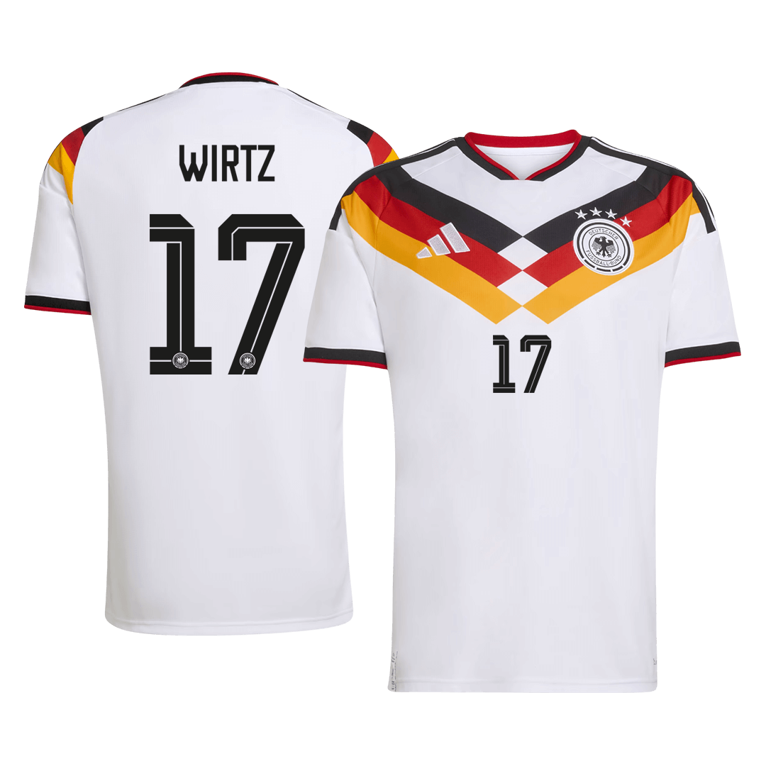 WIRTZ #17 Men's Germany World Cup 2026 Home Soccer Jersey product view 1