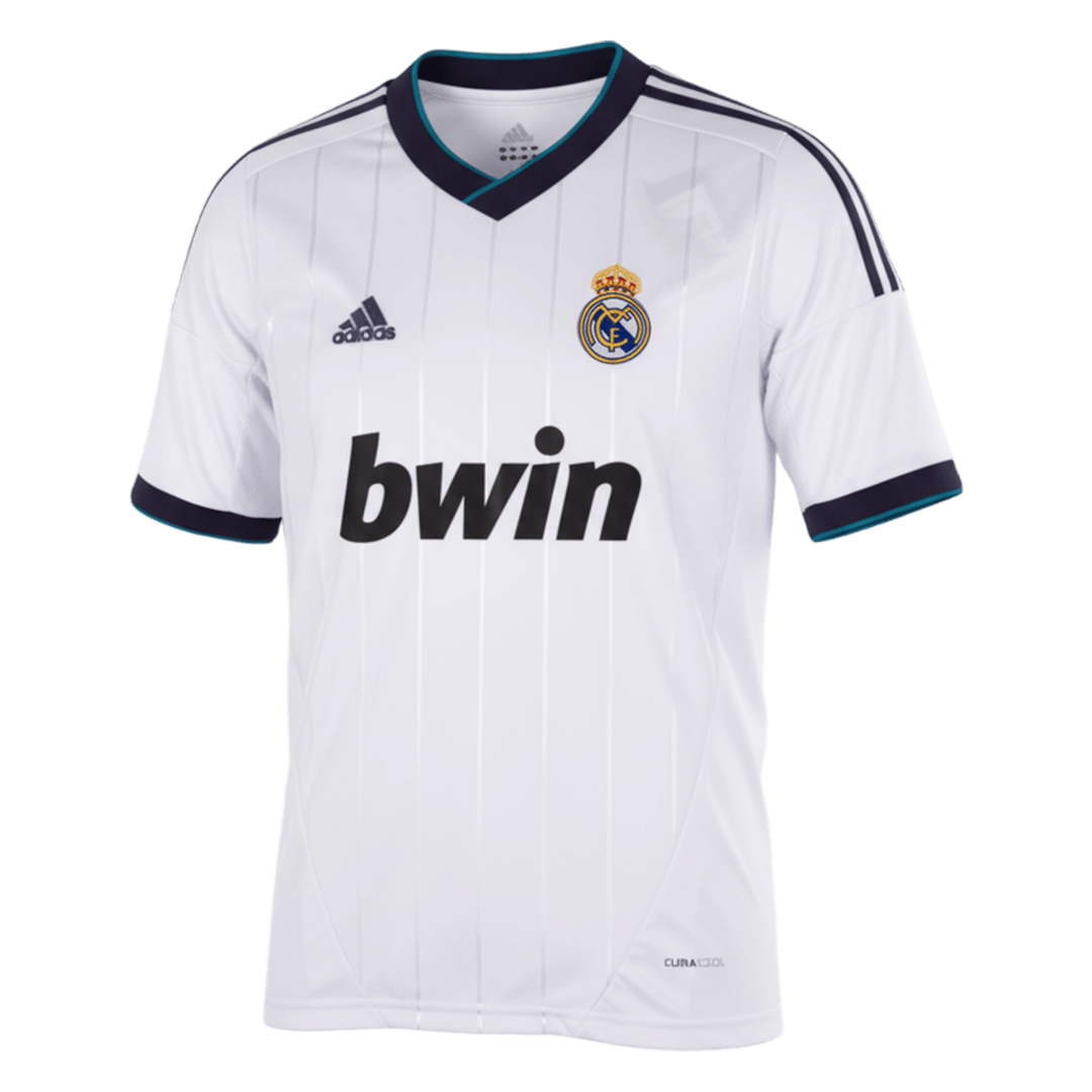 Retro Men's Real Madrid 2012/13 Home Soccer Jersey product view 1