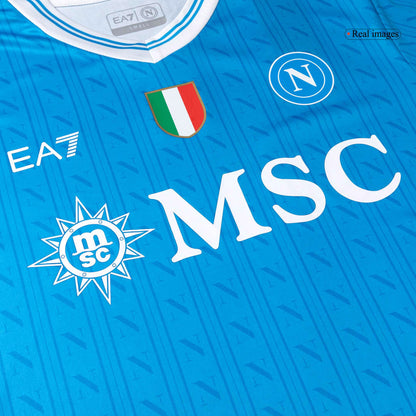 DE BRUYNE #11 Men's Napoli 2025/26 Home Soccer Jersey product view 4