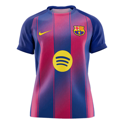 Men's Barcelona 2025/26 Home Soccer Jersey Premium product view 1