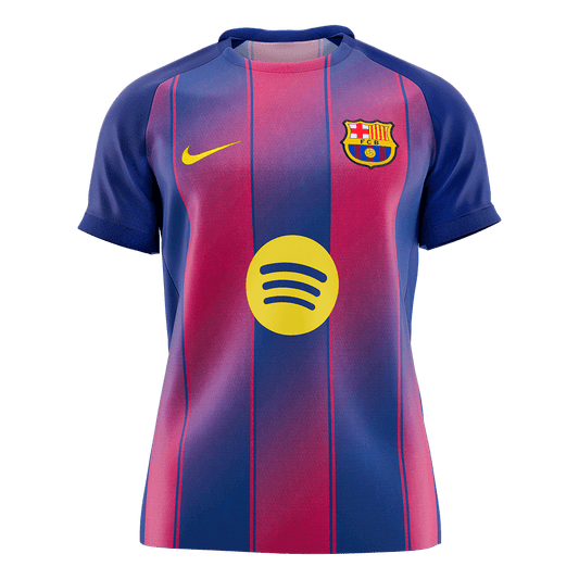 Men's Barcelona 2025/26 Home Soccer Jersey Premium product view 1