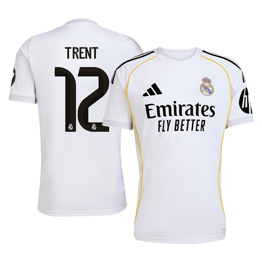 TRENT #12 Men's Real Madrid 2025/26 Home Soccer Jersey Premium product view 1
