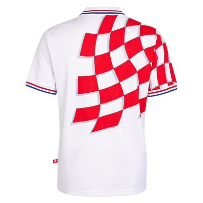 Retro Men's Croatia World Cup 1998 Home Soccer Jersey product view 3