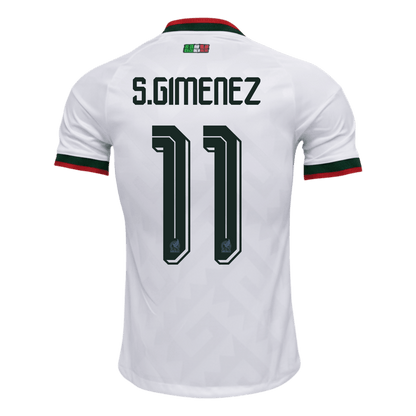 S.GIMENEZ #11 Men's Mexico World Cup 2026 Player Version Away Soccer Jersey - Slim Fit product view 10