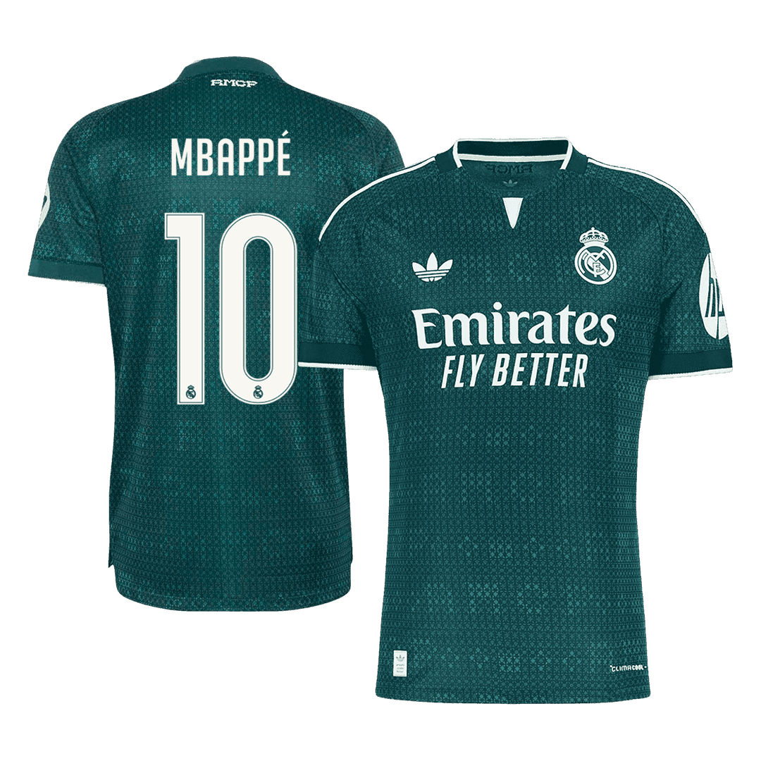 MBAPPÉ #10 Men's Real Madrid 2026/27 Player Version Away Soccer Jersey product view 1