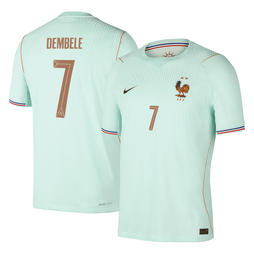 DEMBELE #7 Men's France World Cup 2026 Player Version Away Soccer Jersey - Slim Fit product view 1