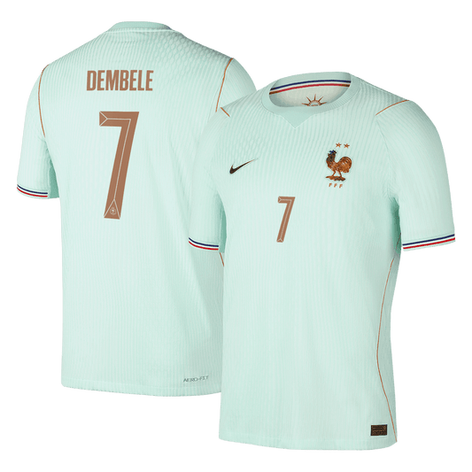 DEMBELE #7 Men's France World Cup 2026 Player Version Away Soccer Jersey - Slim Fit product view 1