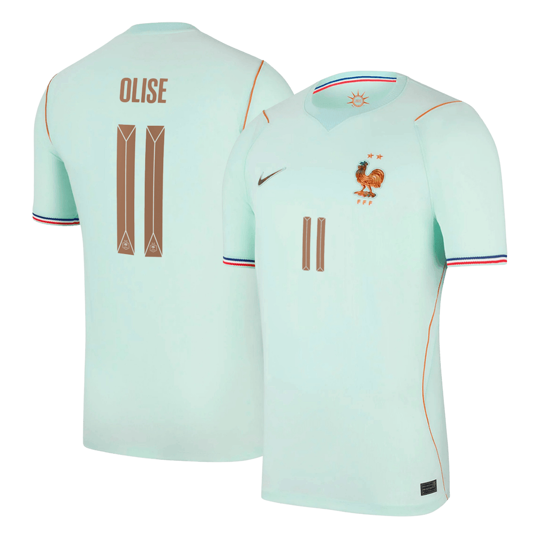 OLISE #11 Men's France World Cup 2026 Away Soccer Jersey product view 1