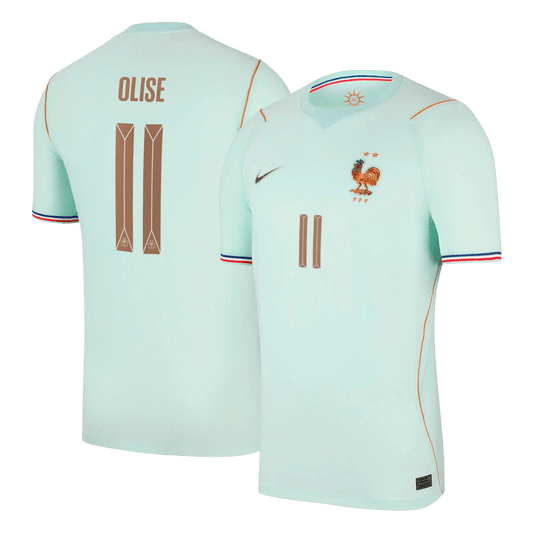 OLISE #11 Men's France World Cup 2026 Away Soccer Jersey product view 1