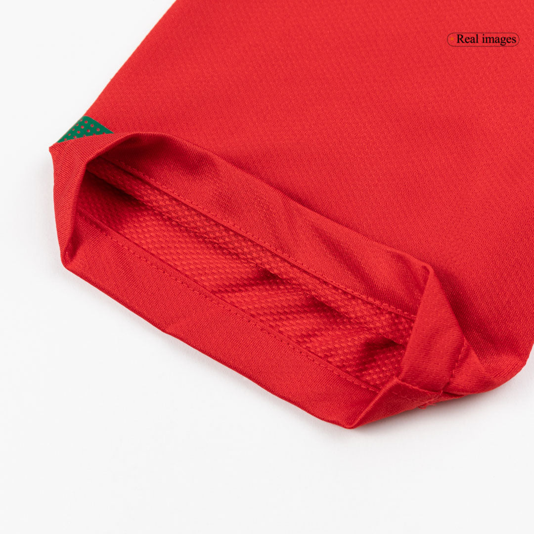 Retro Men's Portugal 2010 Home Soccer Jersey product view 5