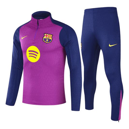 Kid's Barcelona 2025/26 Zipper Sweatshirt Kit
