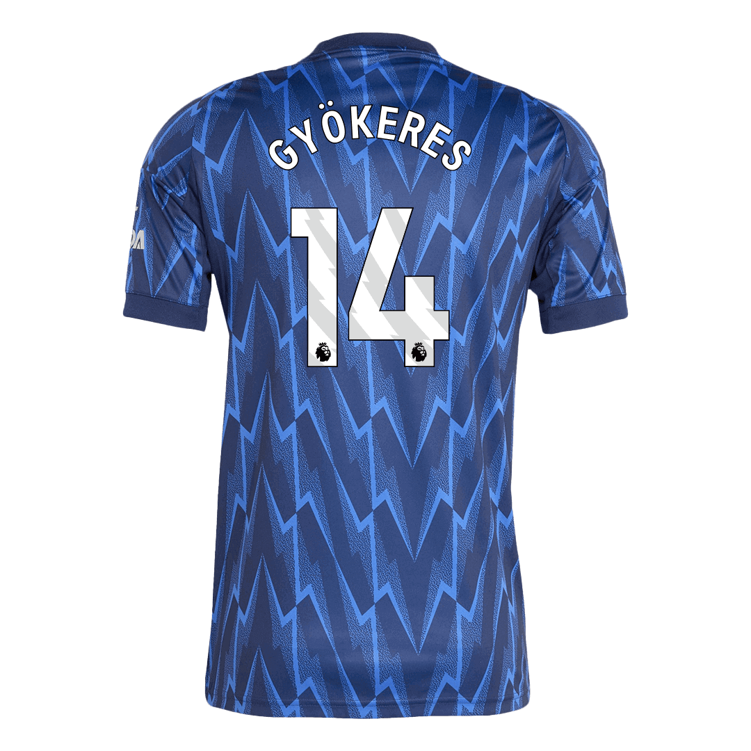 GYÖKERES #14 Men's Arsenal 2025/26 Away Soccer Jersey product view 11
