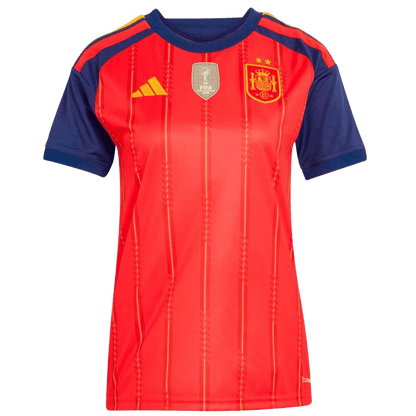 Women's Spain World Cup 2026 Home Soccer Jersey product view 1