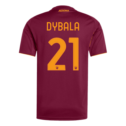DYBALA #21 Men's Roma 2025/26 Home Soccer Jersey product view 10