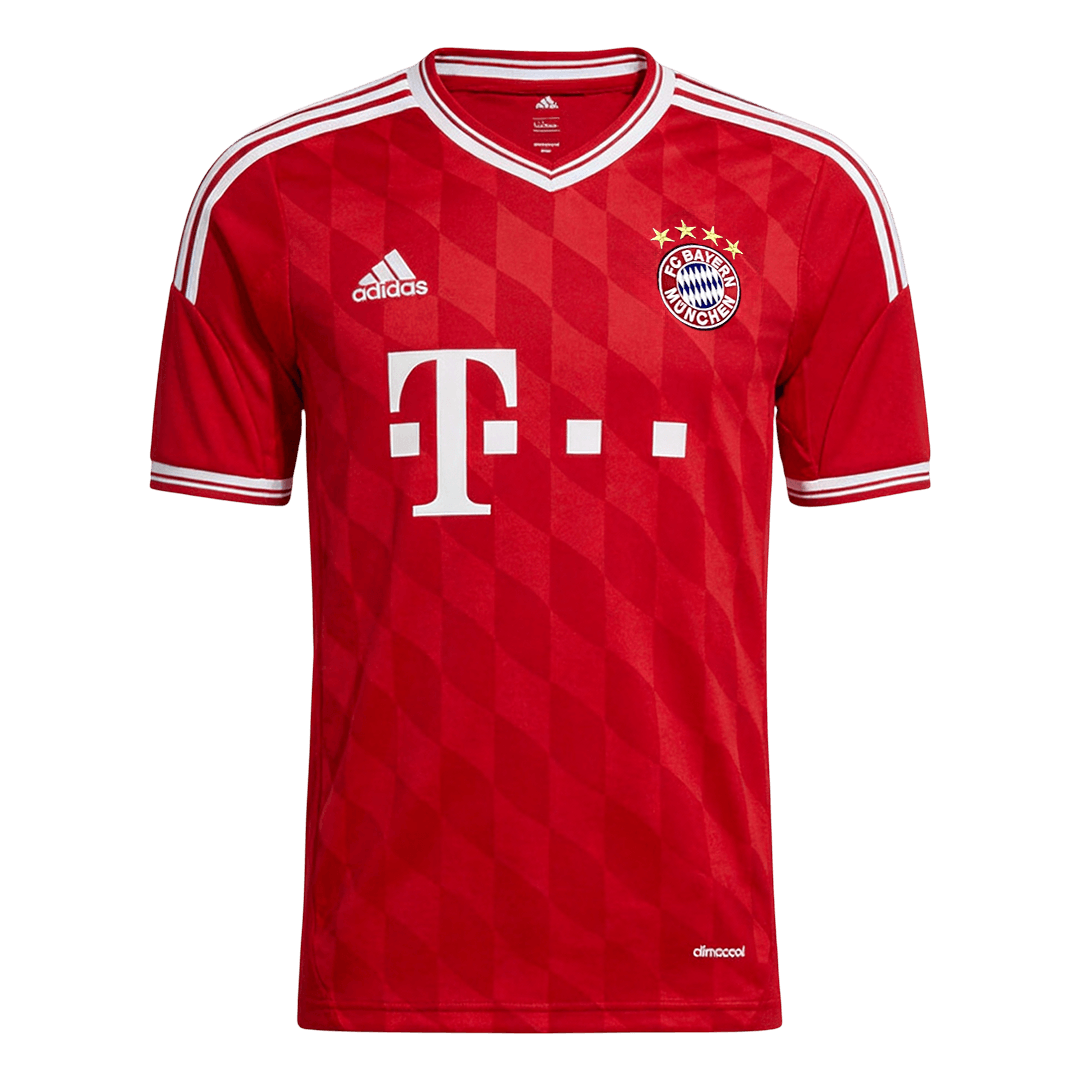 Retro Men's Bayern Munich 2013/14 Home Soccer Jersey product view 1