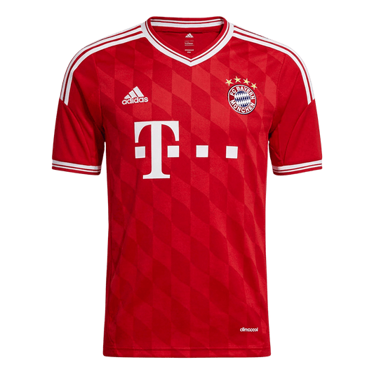 Retro Men's Bayern Munich 2013/14 Home Soccer Jersey product view 1