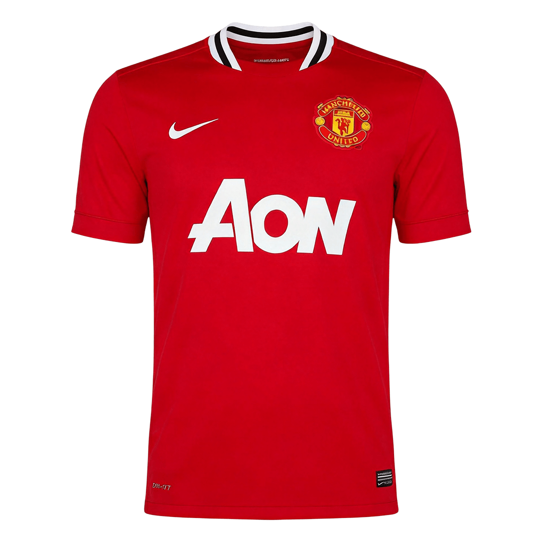 Retro Men's Manchester United 2011/12 Home Soccer Jersey product view 1