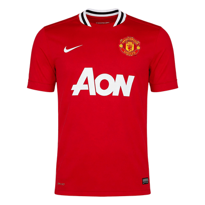 Retro Men's Manchester United 2011/12 Home Soccer Jersey product view 1
