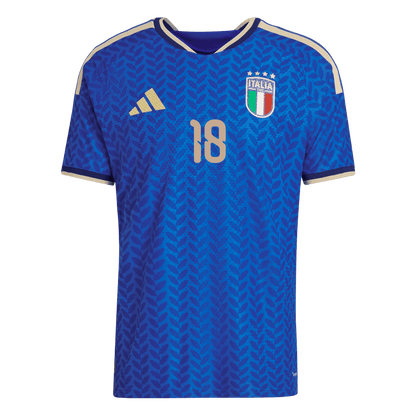 DARMIAN #13 Men's Italy World Cup 2026 Player Version Home Soccer Jersey - Slim Fit product view 10