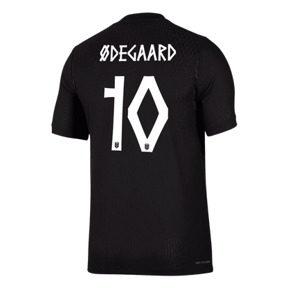ØDEGAARD #10 Men's Norway World Cup 2026 Player Version Away Soccer Jersey - Slim Fit product view 3