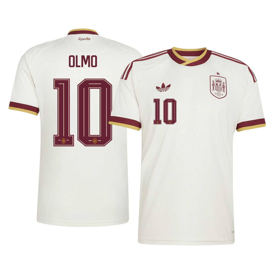 OLMO #10 Men's Spain World Cup 2026 Away Soccer Jersey product view 1