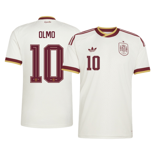 OLMO #10 Men's Spain World Cup 2026 Away Soccer Jersey product view 1