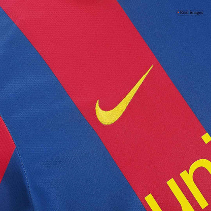 Retro MESSI #10 Men's Barcelona 2010/11 Home Soccer Jersey product view 4